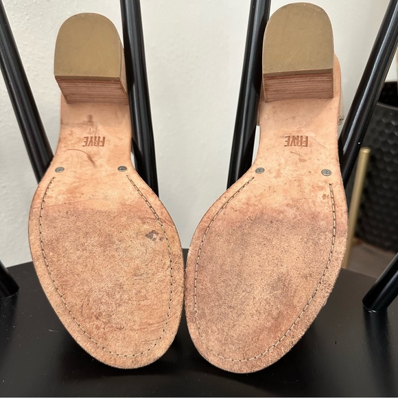 Frye Brielle studded deco sandals, size 8, taupe - Picture 15 of 15